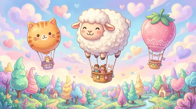 Cute Hot Air Balloon Puns