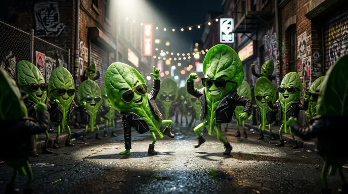 Funny Spinach Puns