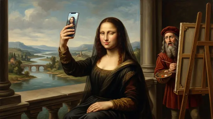 Leonardo da Vinci Mona Lisa Jokes