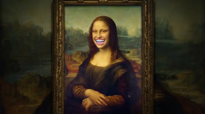 Mona Lisa Smile Puns