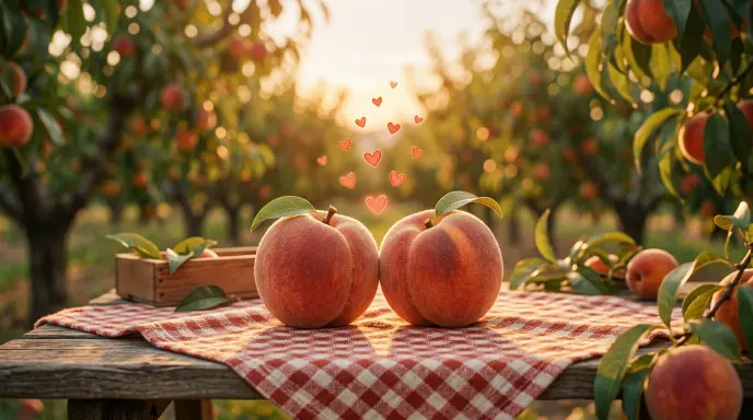 Peach Love Puns