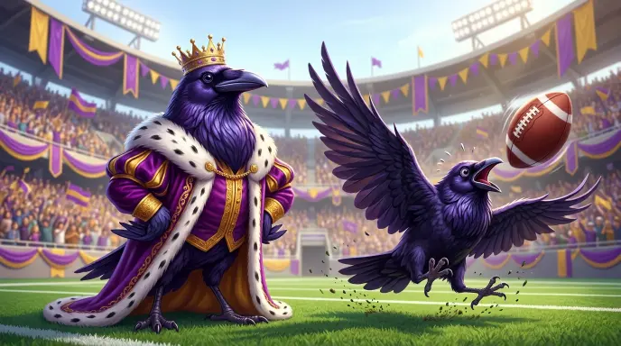 Short Baltimore Ravens Puns for Instagram Captions