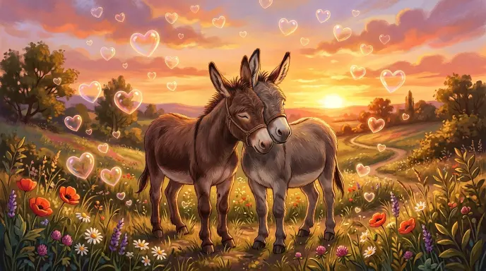 Donkey Love Puns
